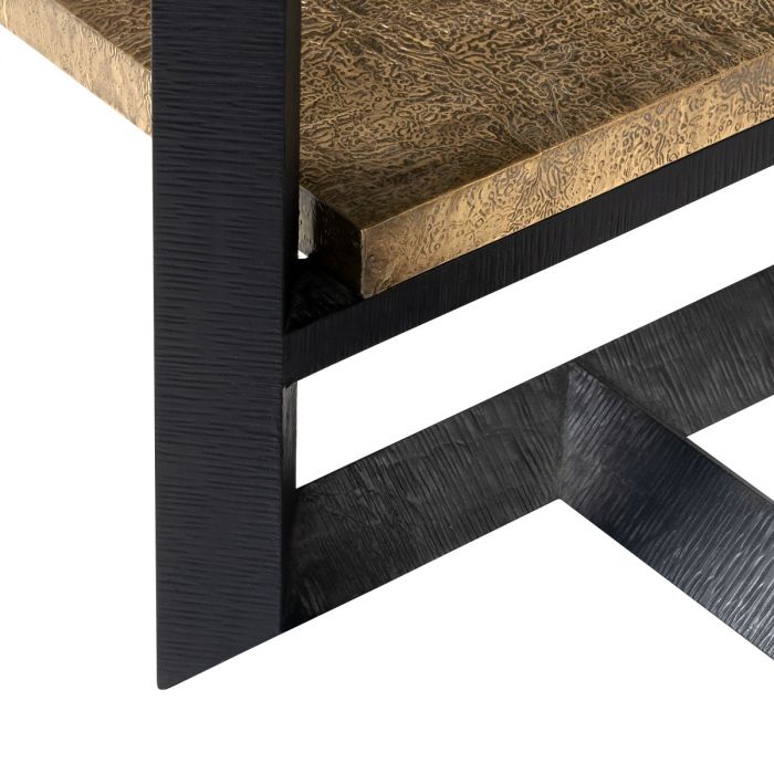 Norman Console - Antique Brass and Dark Bronze