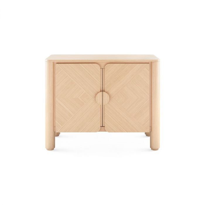 Nolan Two Door Cabinet -  Pristine Oak
