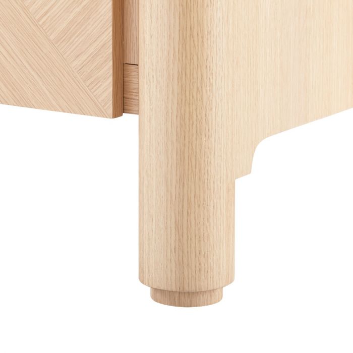Nolan Two Door Cabinet -  Pristine Oak