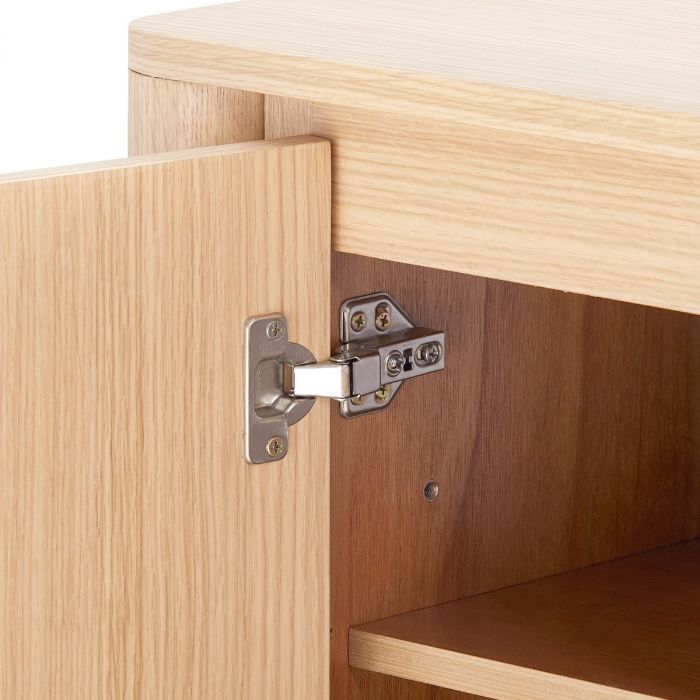 Nolan Four Door Cabinet - Pristine Oak