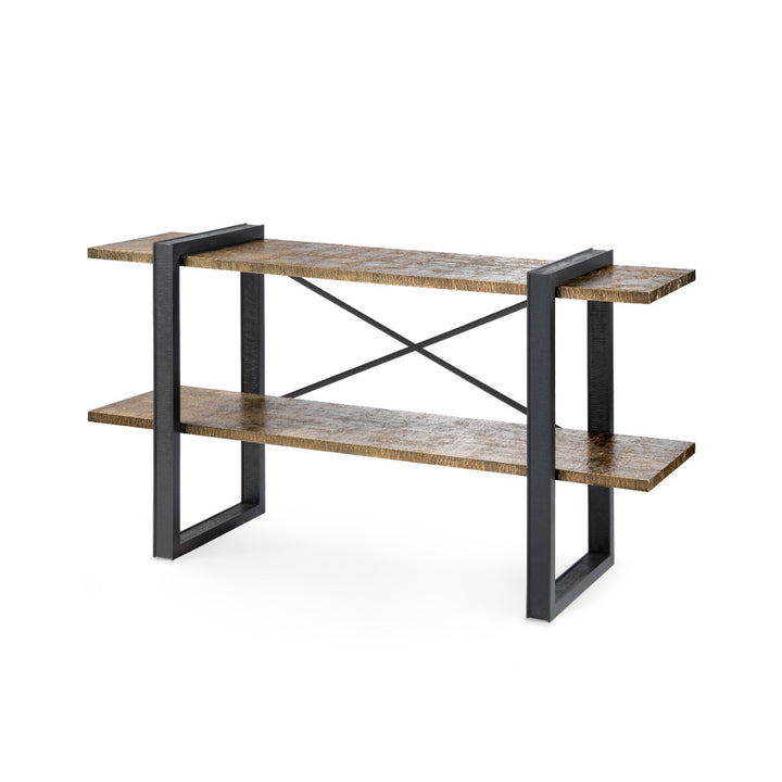 Odeon Low Shelf Antique Brass and Dark Bronze (Copy)