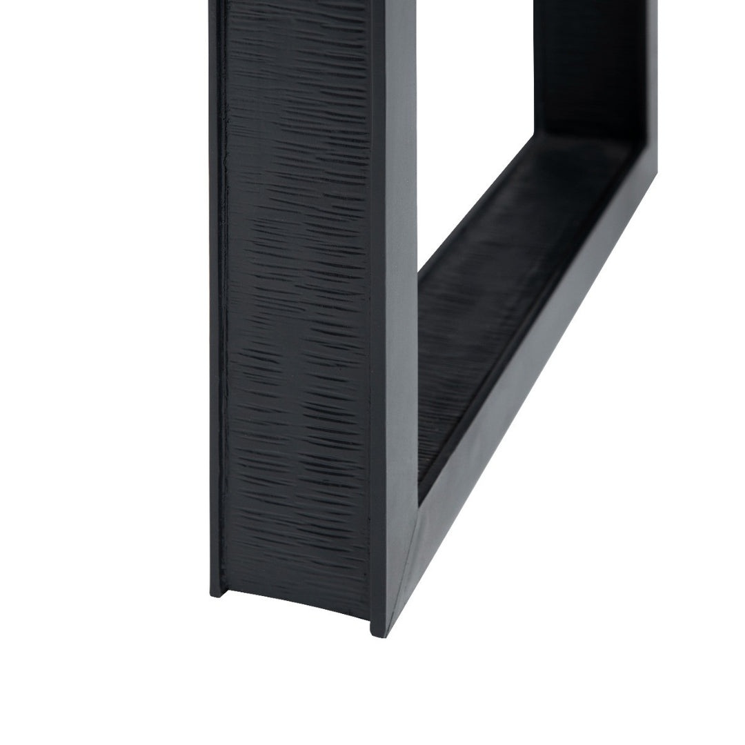 Odeon Etagere, Antique Brass and Dark Bronze
