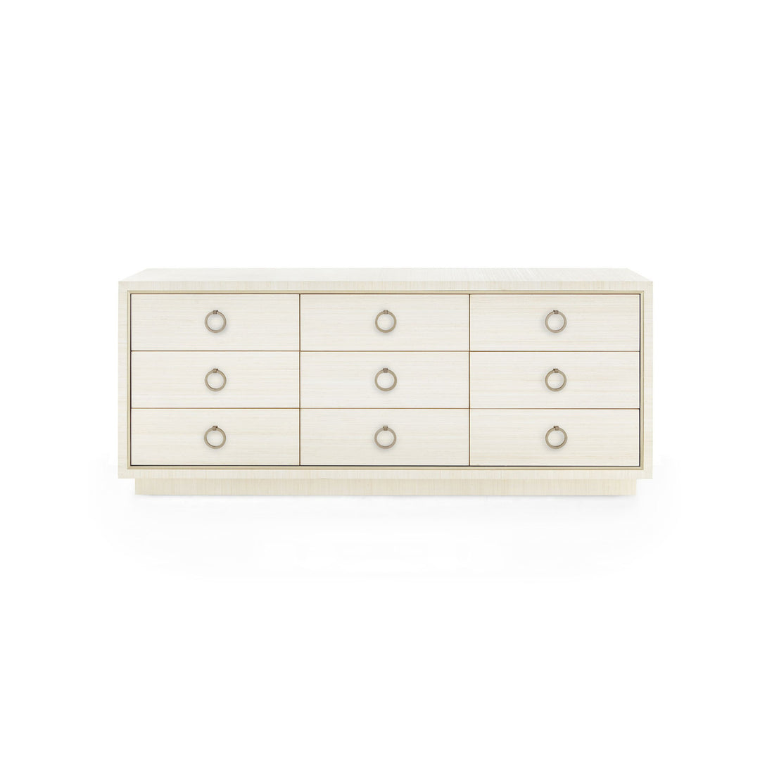 Parker Extra Large 9-Drawer - Light Natural Shimmer