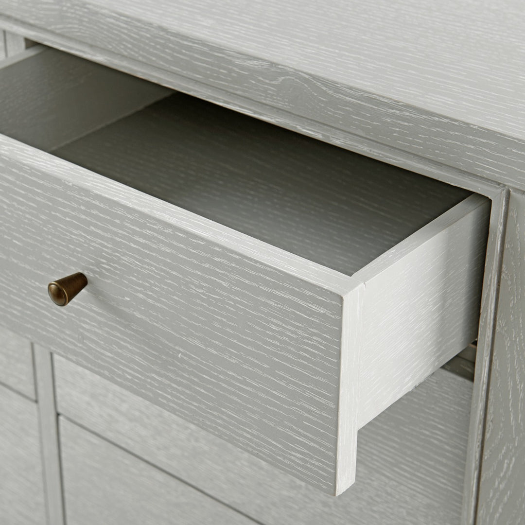 Paola Extra Large 9-Drawer - Soft Gray