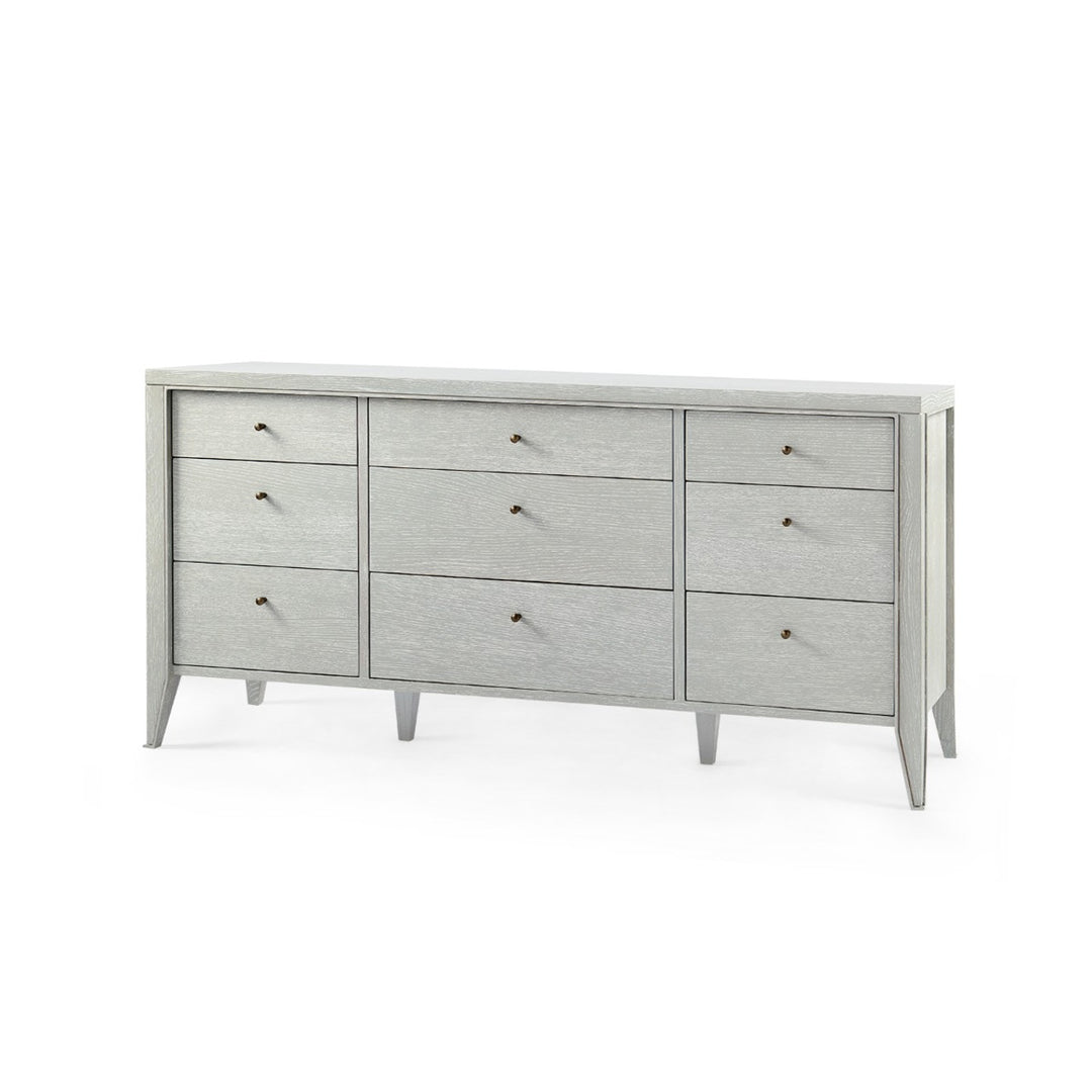 Paola Extra Large 9-Drawer - Soft Gray