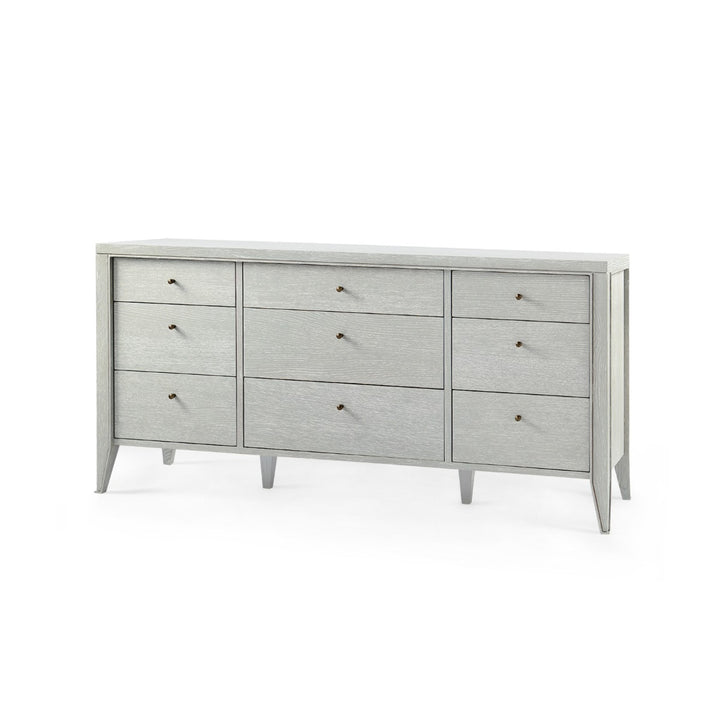 Paola Extra Large 9-Drawer - Soft Gray