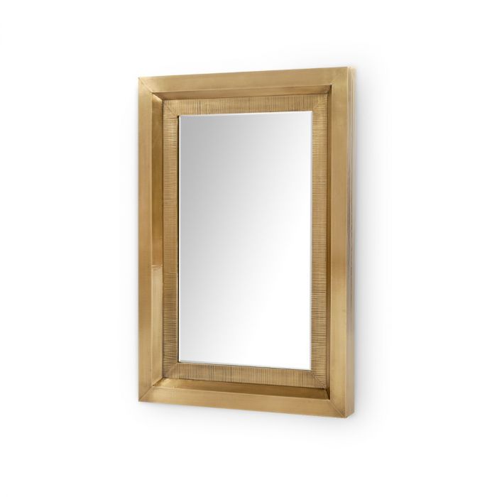 Princeton Mirror Antique Brass
