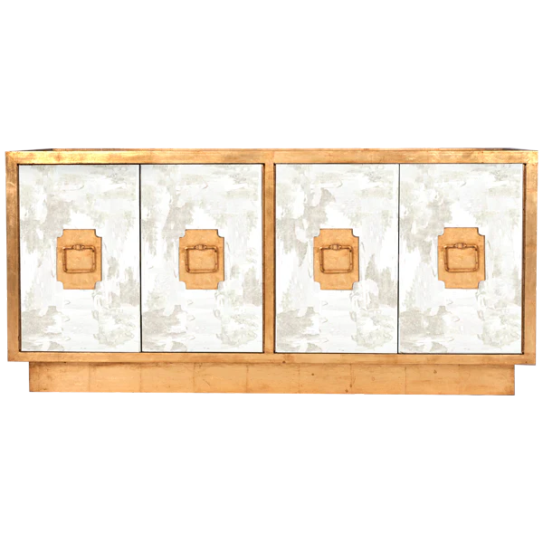 Ponti Cabinet - Gold