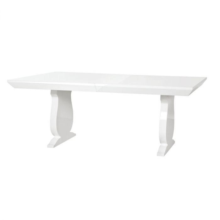 Porto Dining Table - White Pearl