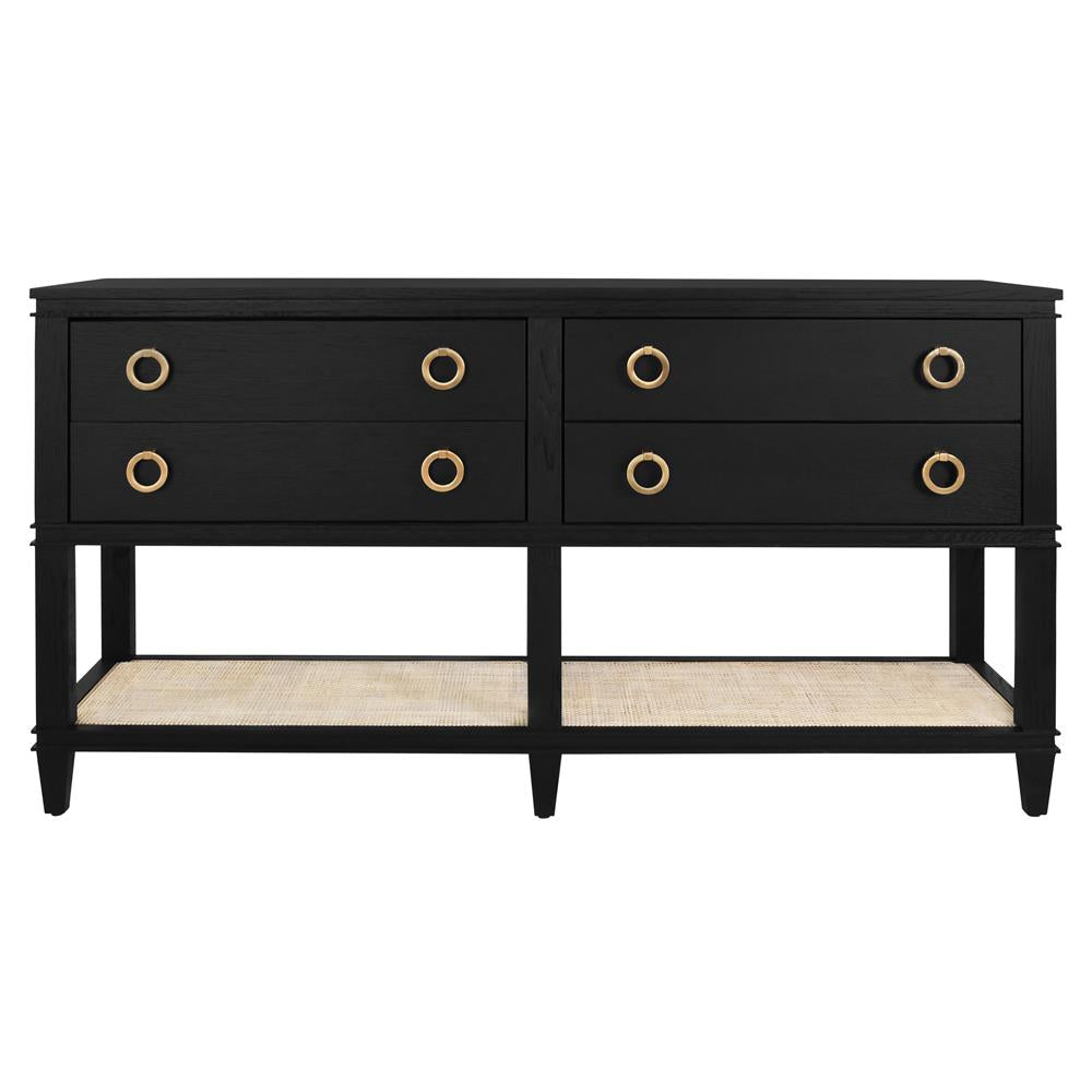 Richmond Console - Black Oak