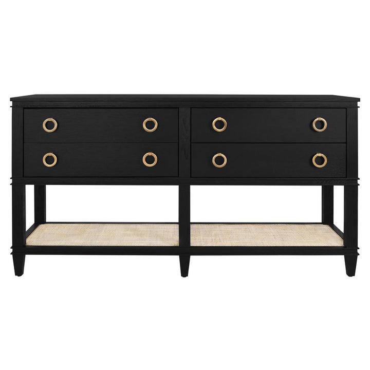 Richmond Console - Black Oak