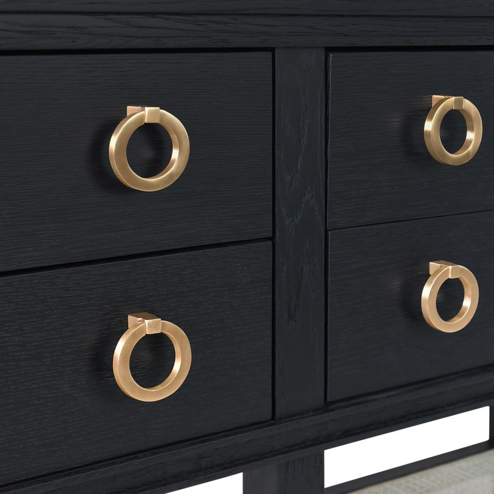 Richmond Console - Black Oak