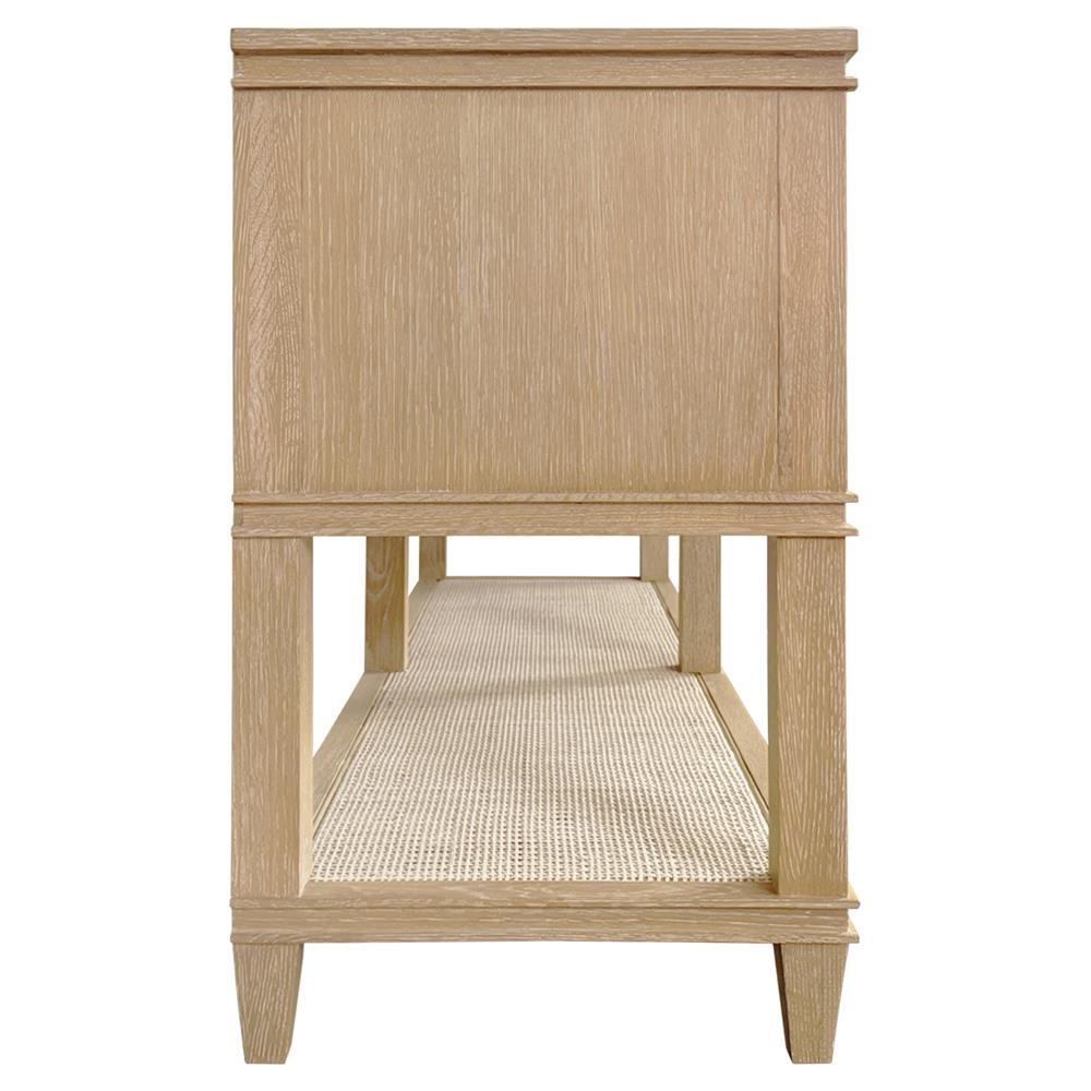 Richmond Console - Cerused Oak