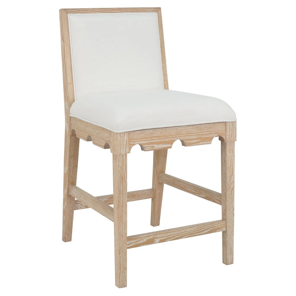 Lanister Counter Stool - Cerused Oak