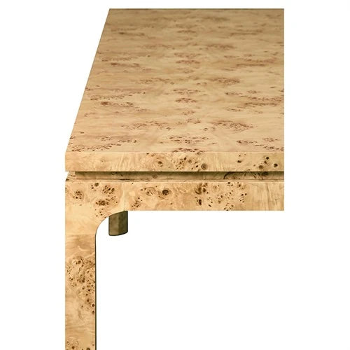 Adams Dining Table - Light Burl Wood