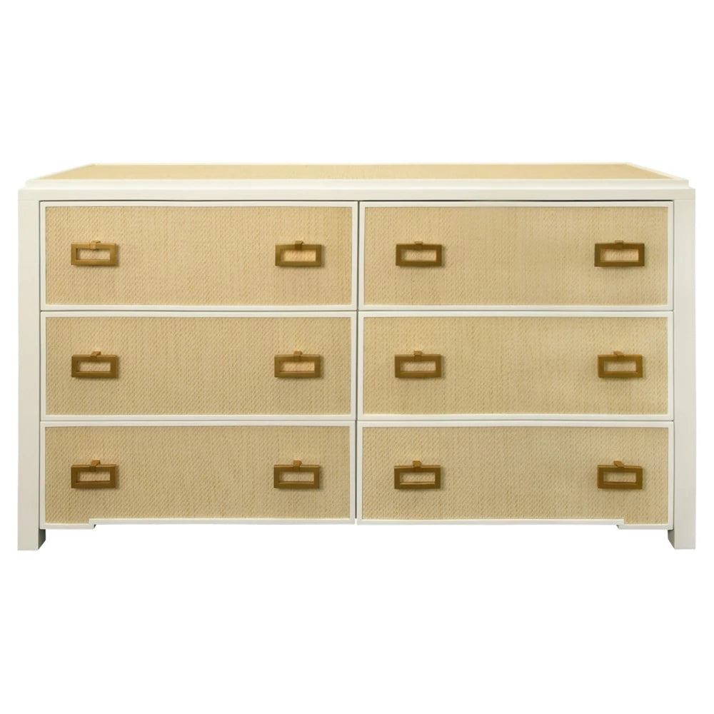 Atticus Chest - Natural Grasscloth