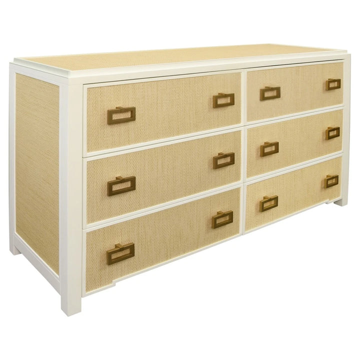 Atticus Chest - Natural Grasscloth