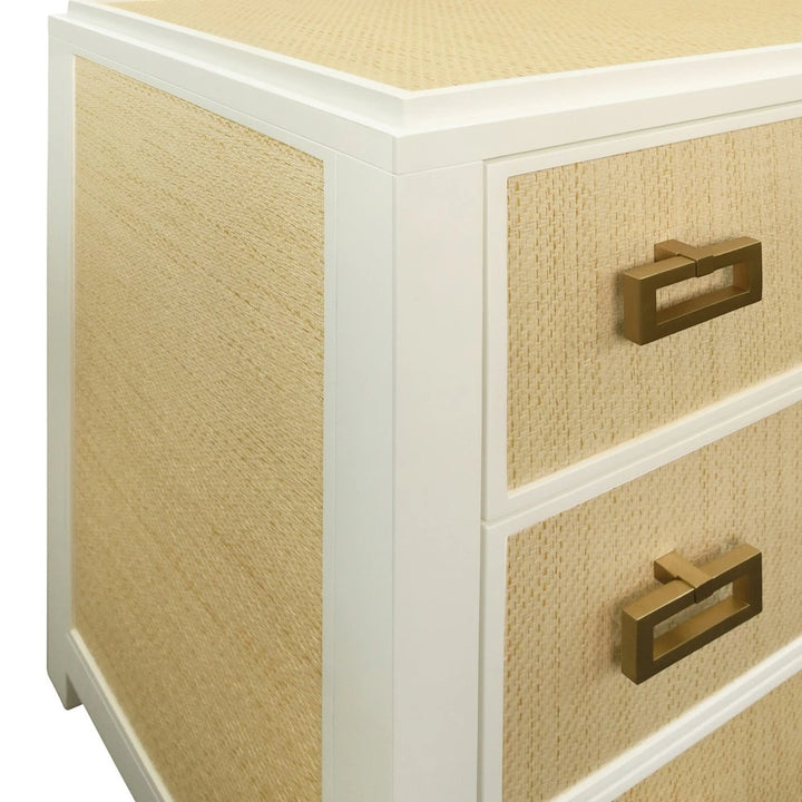 Atticus Chest - Natural Grasscloth