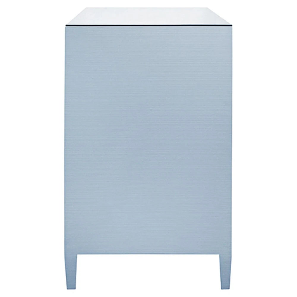 Carnegie Chest - Light Blue Textured Linen