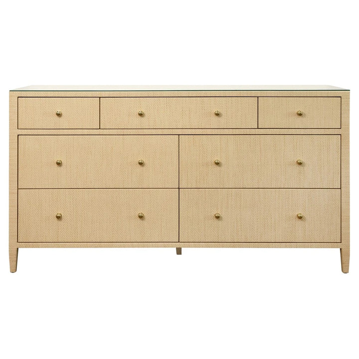 Carnegie Chest - Natural Grasscloth