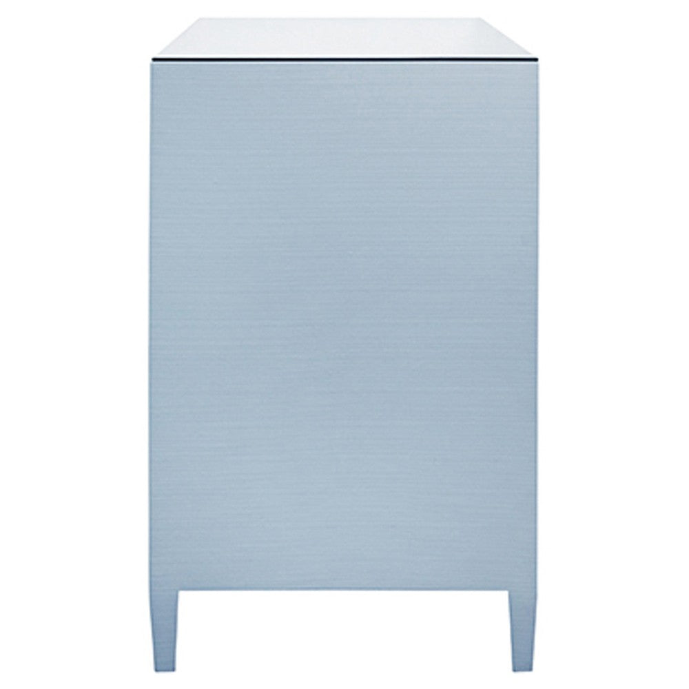 Michelle Chest - Light Blue Textured Linen