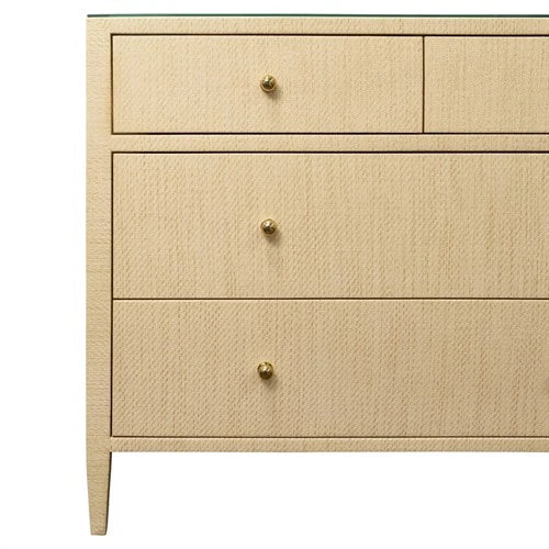 Michelle Chest - Natural Grasscloth