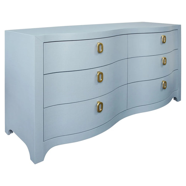 Rosie Chest - Light Blue Linen