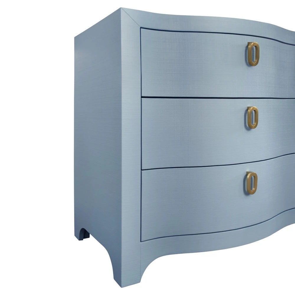 Rosie Chest - Light Blue Linen