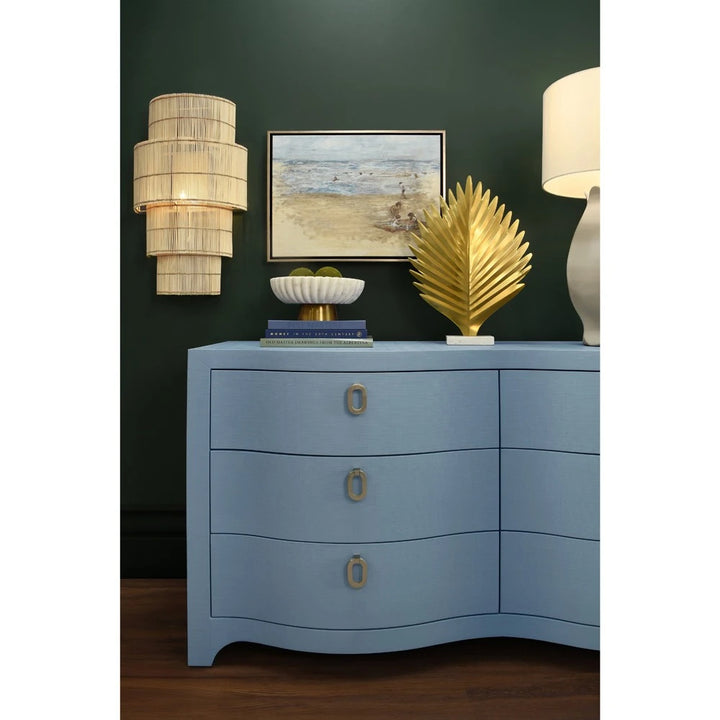 Rosie Chest - Light Blue Linen