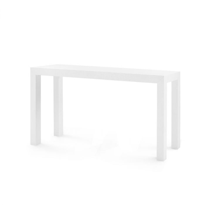 Parsons Large Console - Chiffon White