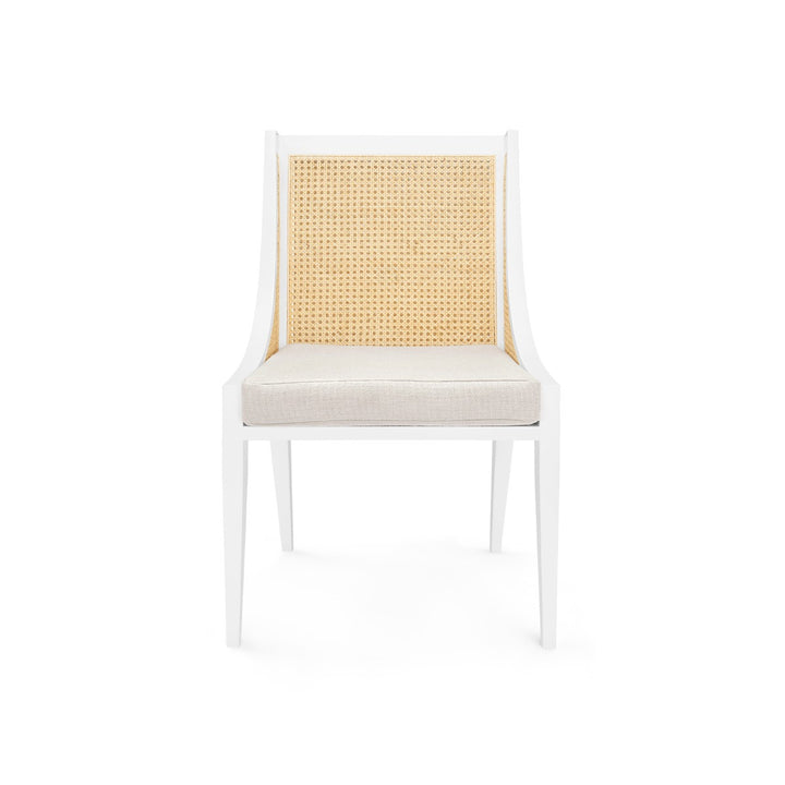 Raleigh Armchair Eggshell White