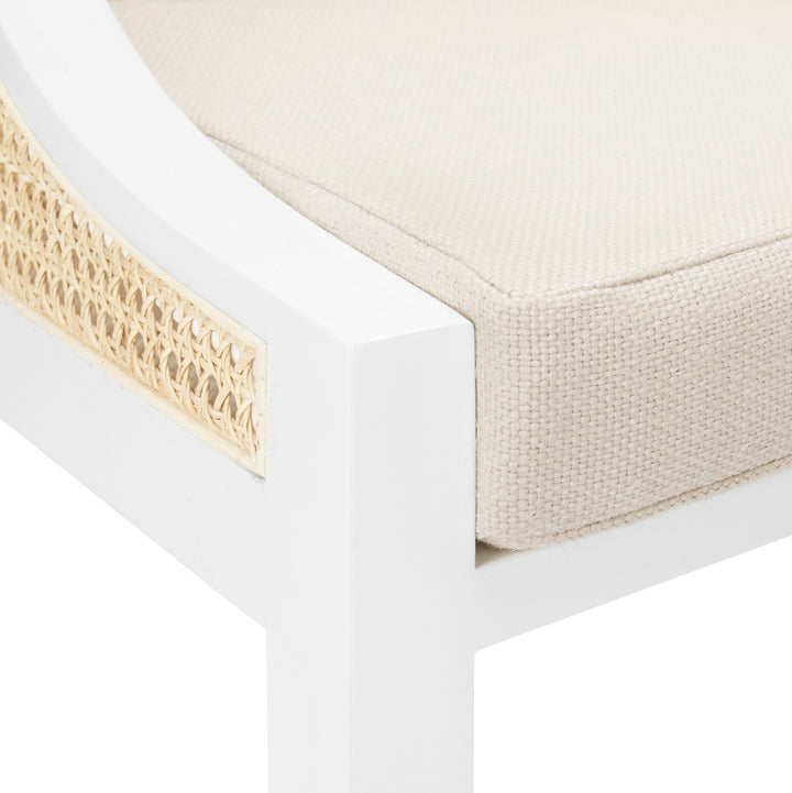Raleigh Armchair Eggshell White