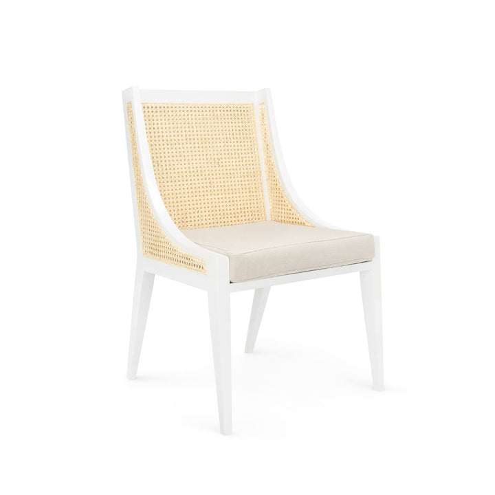 Raleigh Armchair Eggshell White