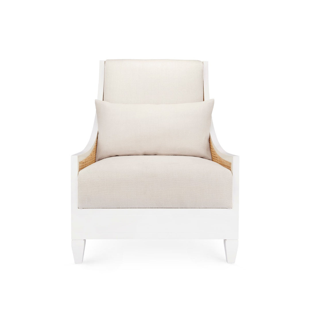 Raleigh Club Chair Eggshell White