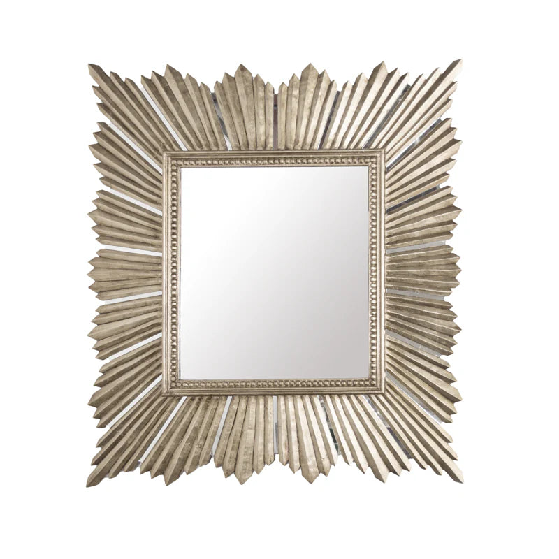 Raymond Mirror - Silver Leaf