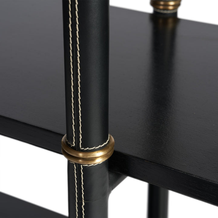 Reneau Low Shelf Black