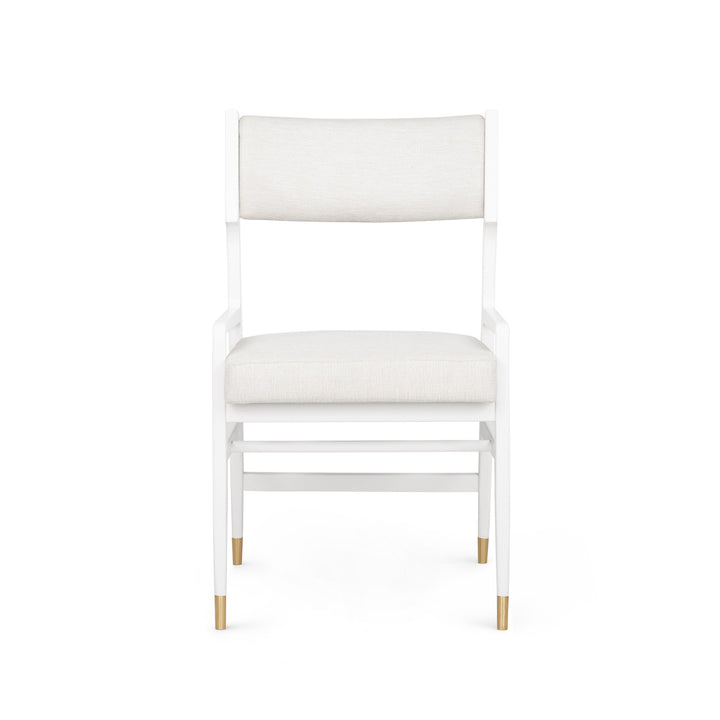 Renata Arm Chair Eggshell White