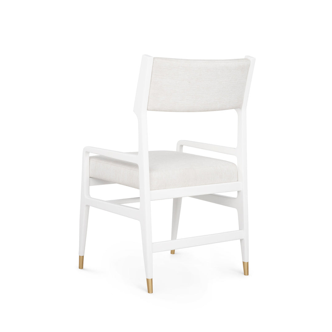 Renata Arm Chair Eggshell White