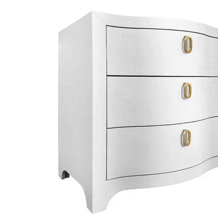Rosie Chest - White Linen