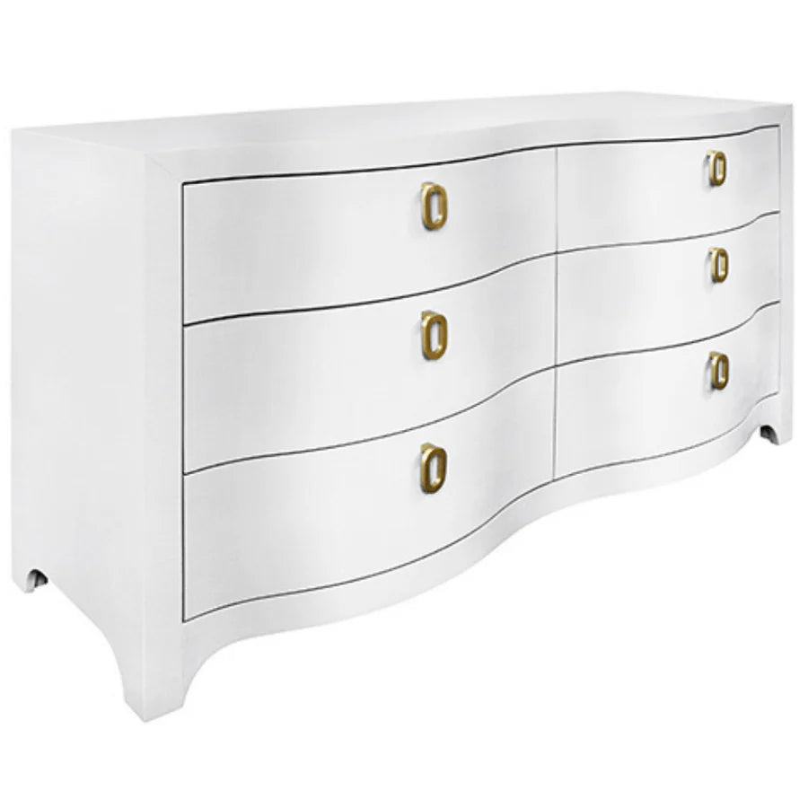 Rosie Chest - White Linen