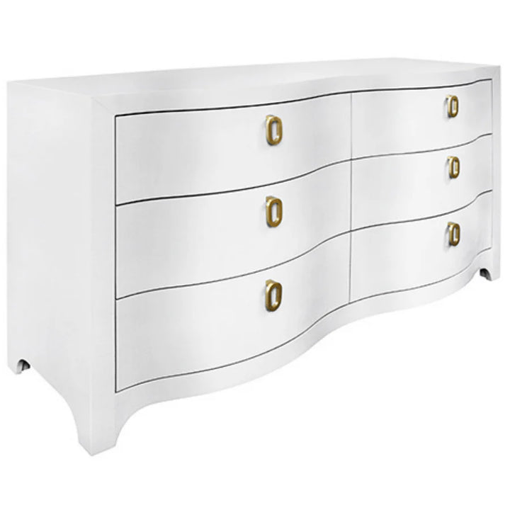 Rosie Chest - White Linen