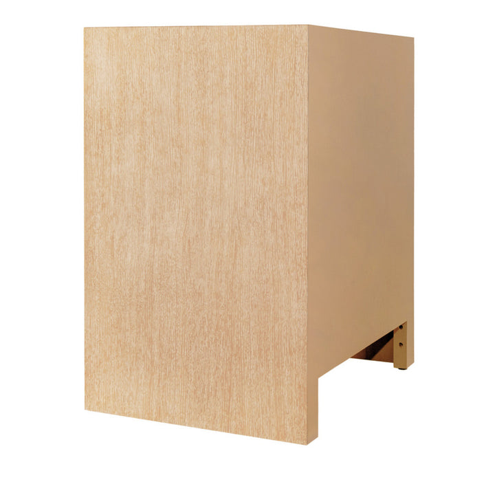 Ruth Side Table - Cerused Oak