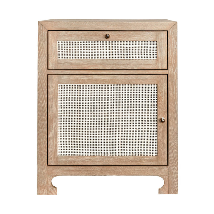 Ruth Side Table - Cerused Oak