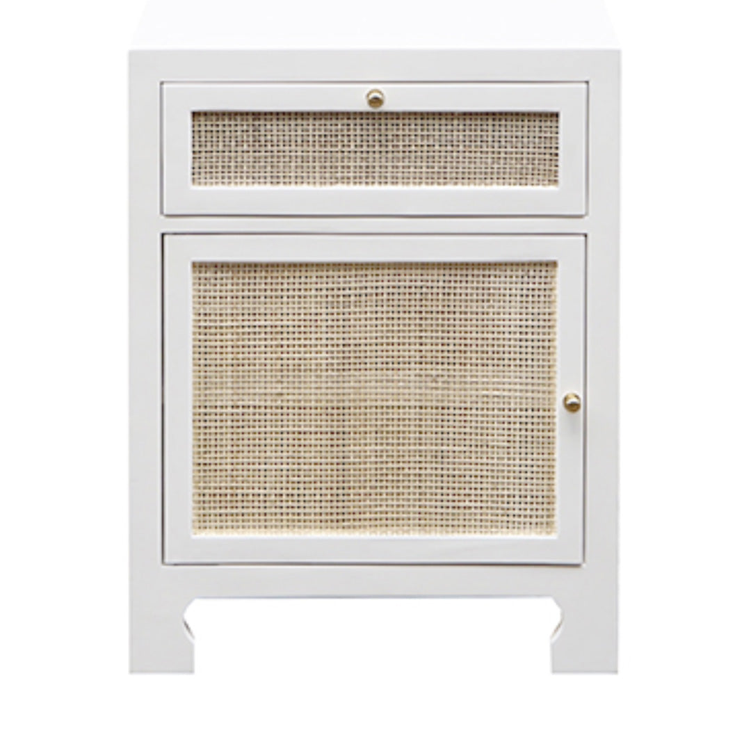 Ruth Side Table - White Lacquer