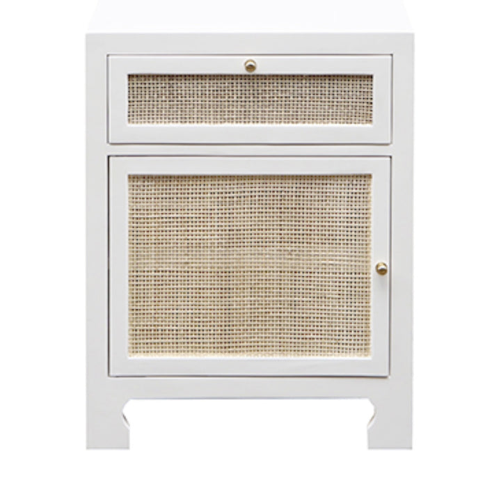 Ruth Side Table - White Lacquer