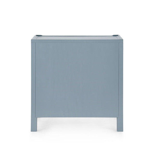 Sara 3-Drawer Side Table Foggy Horizon