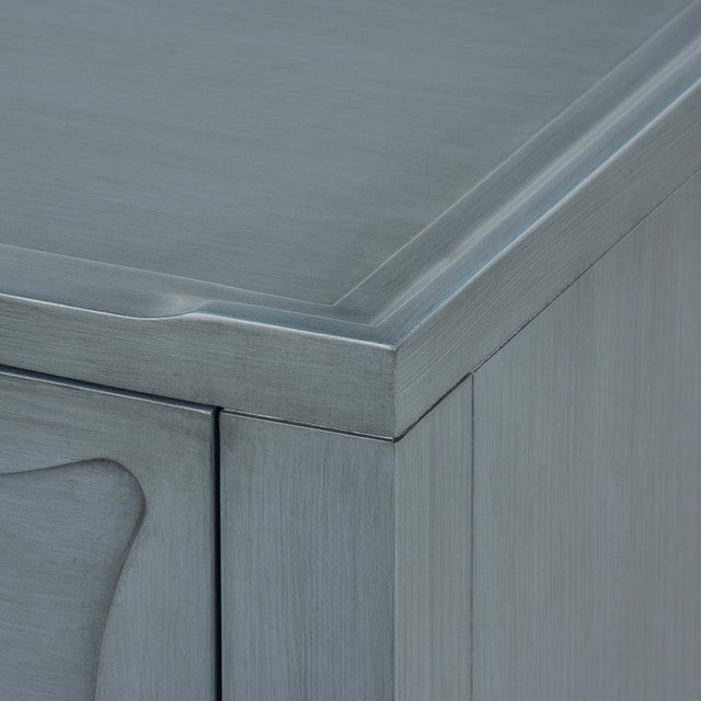 Sara 3-Drawer Side Table Foggy Horizon