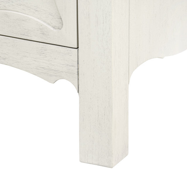 Sara 3-Drawer Side Table Sailcloth Sheen