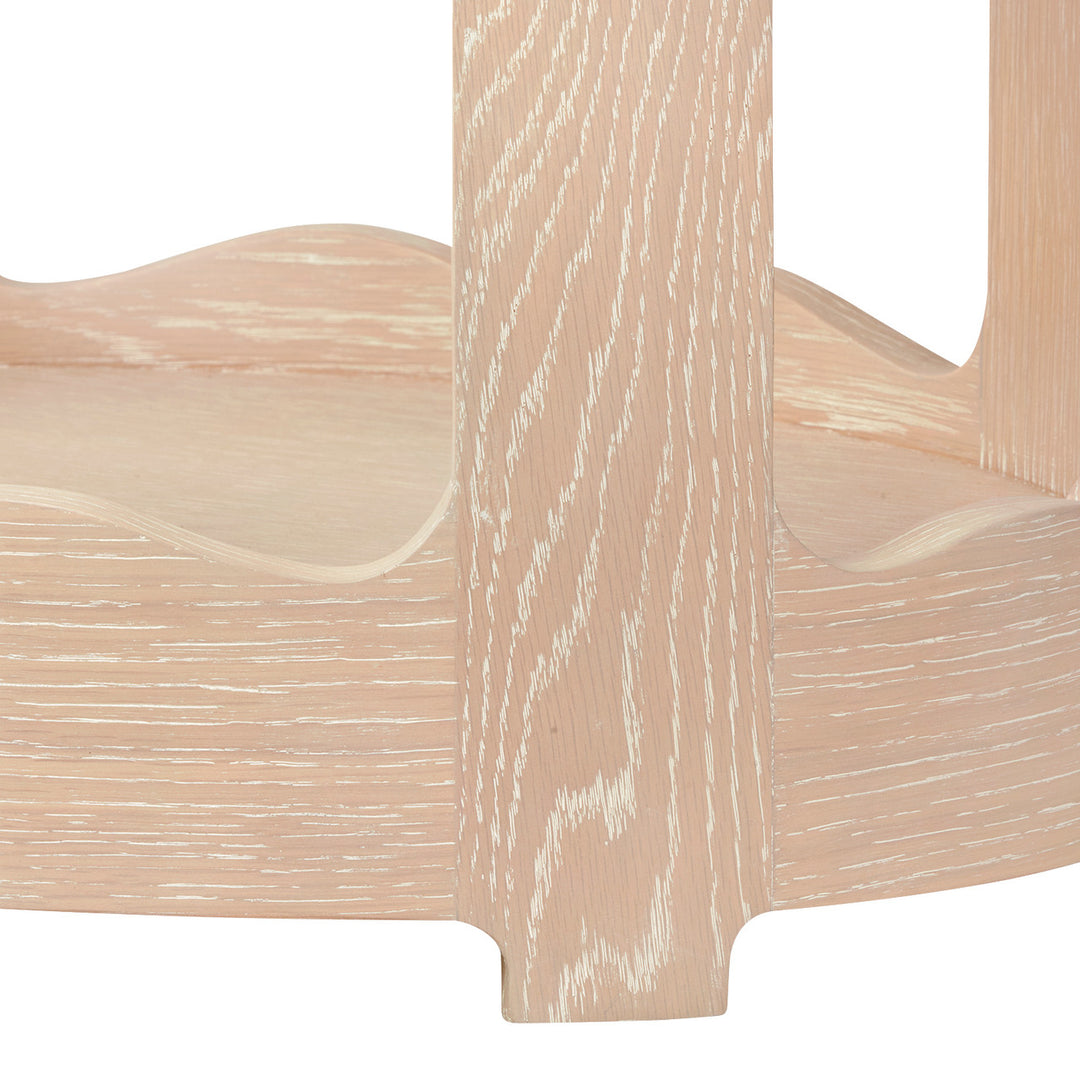 Scarlett 1-Drawer Side Table Sand