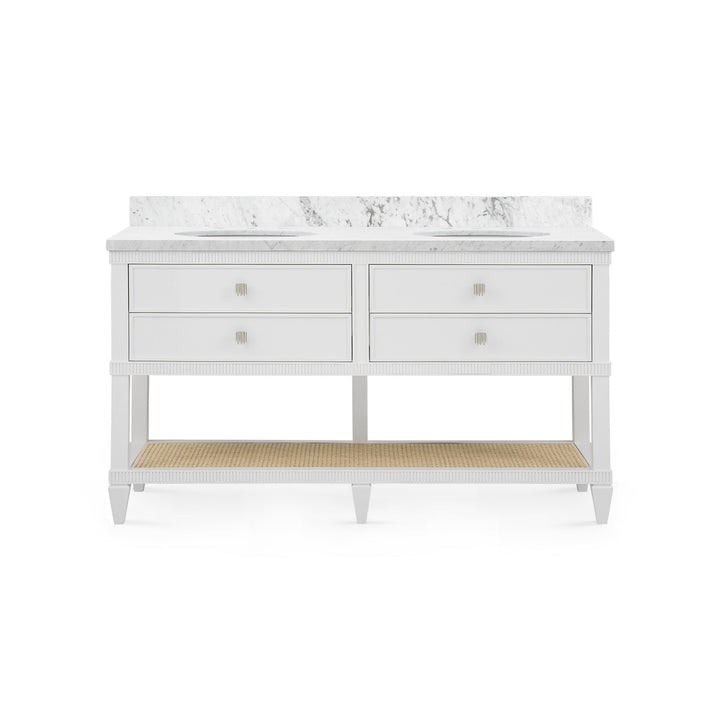 Sienna Marble Top Bath Vanity - Vanilla